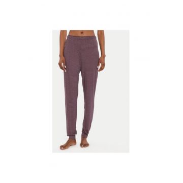 Pantaloni de pijama dama -  304269707 - Viscoza - XS INTL - Multicolor