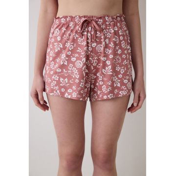 Pantaloni de pijama scurti cu imprimeu