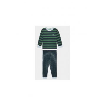Pijama baieti -  303209414 - Viscoza/Bumbac - 122 CM - Albastru