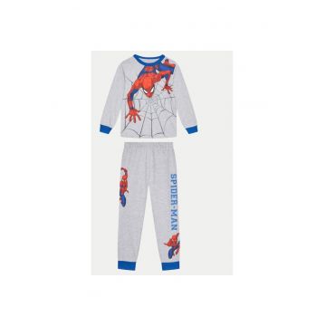 Pijama baieti -  304546792 - Bumbac organic - Gri
