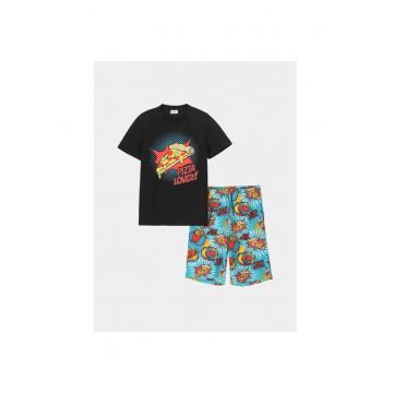 Pijama copii -  10934 - Multicolor - Bumbac