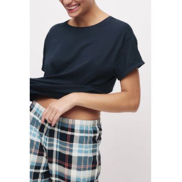 Pijama cu imprimeu cu buline