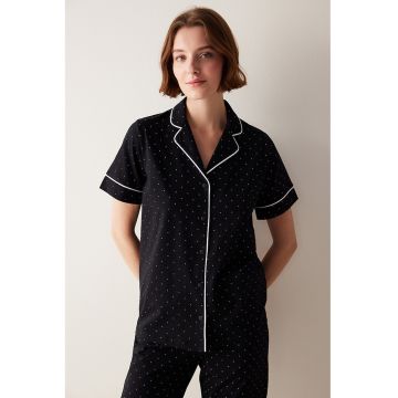 Pijama cu imprimeu cu buline