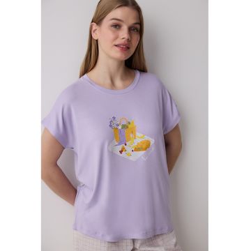 Pijama cu model grafic