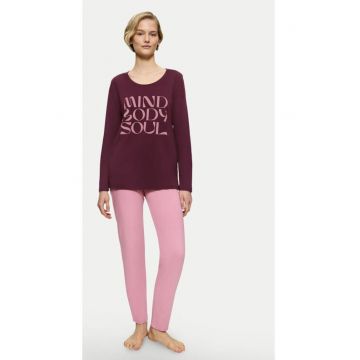 Pijama dama -  304533938 - Bumbac - 40 EU - Violet