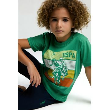 Pijama de bumbac cu imprimeu
