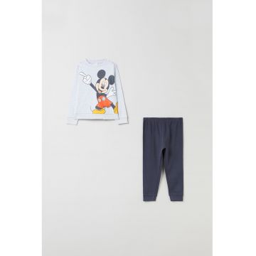 Pijama de bumbac cu model cu desene