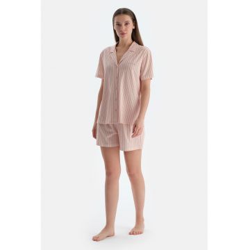 Pijama din amestec de bumbac - 2 piese