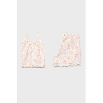 Pijama din bumbac cu model