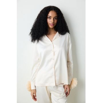 Pijama lunga cu model uni