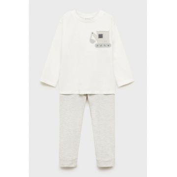 Pijama lunga din bumbac