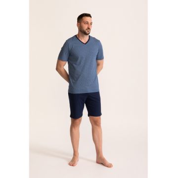Pijama scurta cu dungi