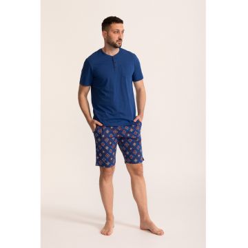 Pijama scurta cu imprimeu