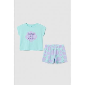 Pijama scurta cu imprimeu