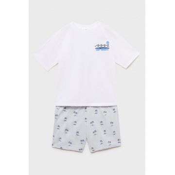 Pijama scurta cu model tropical