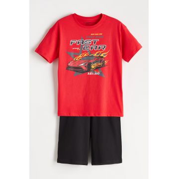 Pijama scurta de bumbac