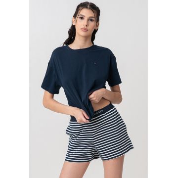 Pijama scurta de bumbac