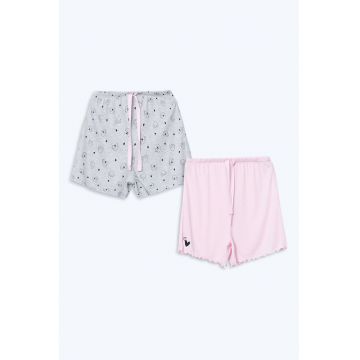 Set de pantaloni scurti de pijama - 2 piese