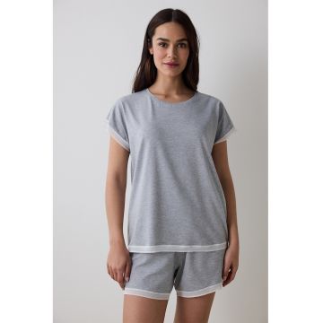 Tricou uni de pijama