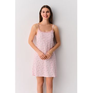 Camasa de noapte cu model floral