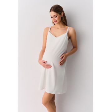 Camasa de noapte cu model uni