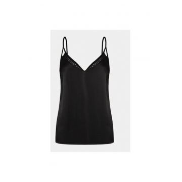 Camasa de noapte dama -  303806743 - Viscoza - L INTL - Negru