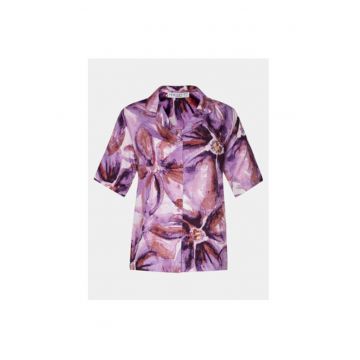 Camasa de noapte dama -  303817466 - Viscoza - 40 EU - Violet