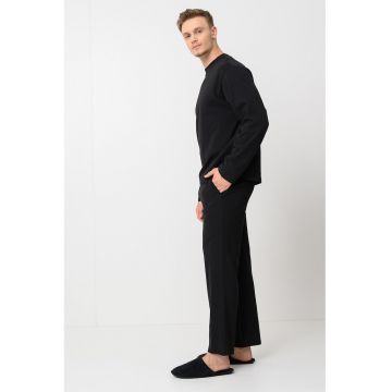 Pijama regular fit din bumbac