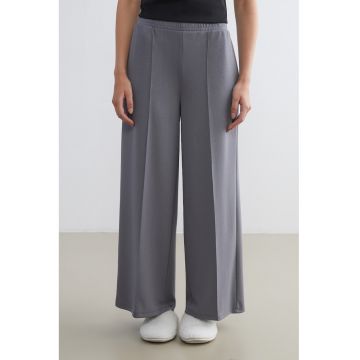 Pantaloni de pijama cu croiala ampla - Gri inchis