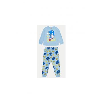 Pijama baieti -  304644610 - Poliester - Albastru