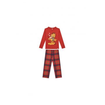 Pijama baieti  37MW0P07T - Bumbac - Rosu