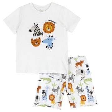 Pijama copii Chicco, crem, 35447-68MC