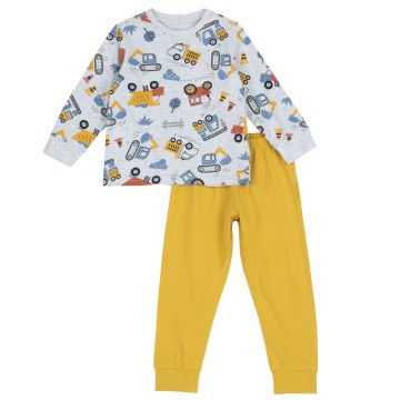 Pijama copii Chicco, gri deschis, 31507-68MC