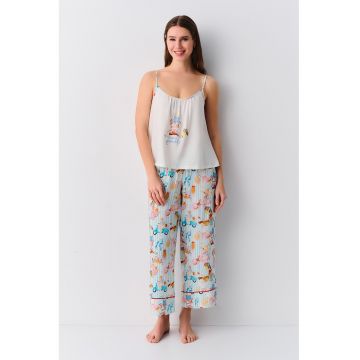 Pijama cu model grafic