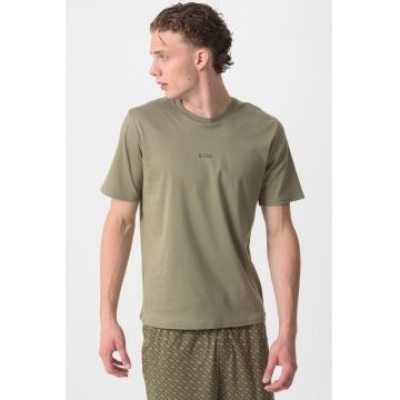 Pijama cu pantaloni scurti de bumbac