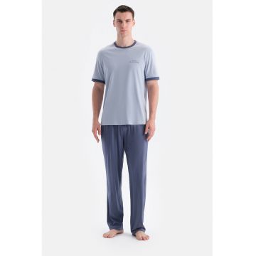 Pijama din bumbac si modal