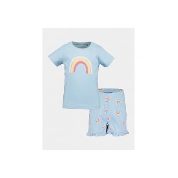 Pijama fete -  303573225 - Albastru - Bumbac
