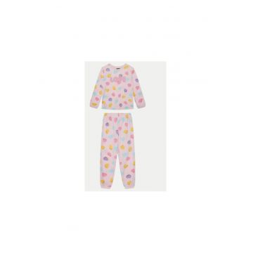 Pijama fete -  304548529 - Poliester reciclat - Roz