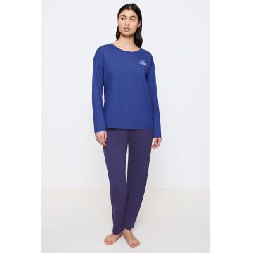 Pijama lejera lunga din bumbac