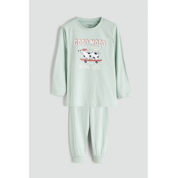 Pijama lunga de bumbac