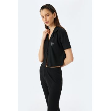 Pijama lunga striata