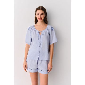 Pijama scurta in dungi Amanda