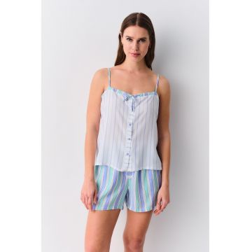 Pijama scurta in dungi