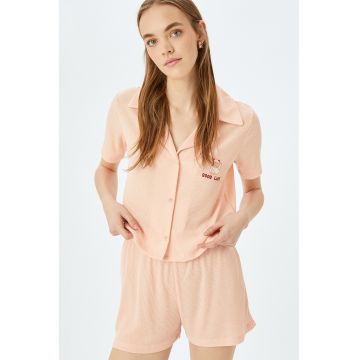 Pijama scurta striata