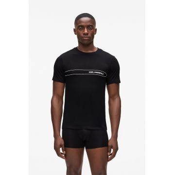 Set de tricou de pijama slim fit si boxeri