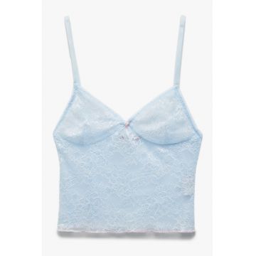 Top de pijama de dantela
