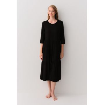 Camasa de noapte cu decolteu rotund