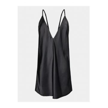 Camasa de noapte dama -  302999187 - Poliamida - Negru