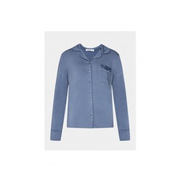 Camasa de noapte dama -  303817329 - Viscoza - Albastru