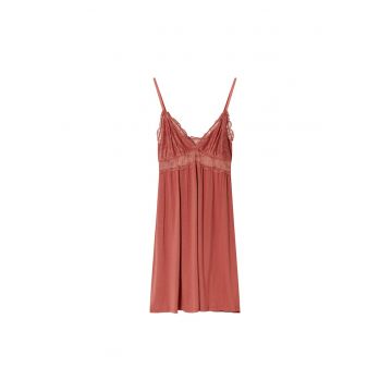 Camasa de noapte Joslyn -  Viscoza - Maro